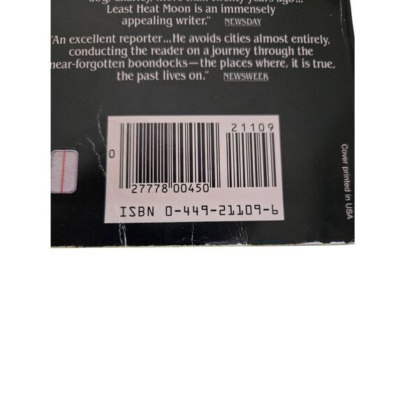 Blue highways a journey into America by William Least Heat Moon - fawcett crest - Picture 6 of 6